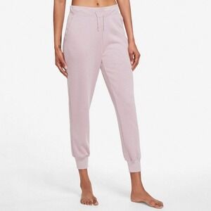 Nike Yoga Women's French Terry Jogger Sweatpants - Plum Fog Pink‎ Size XS